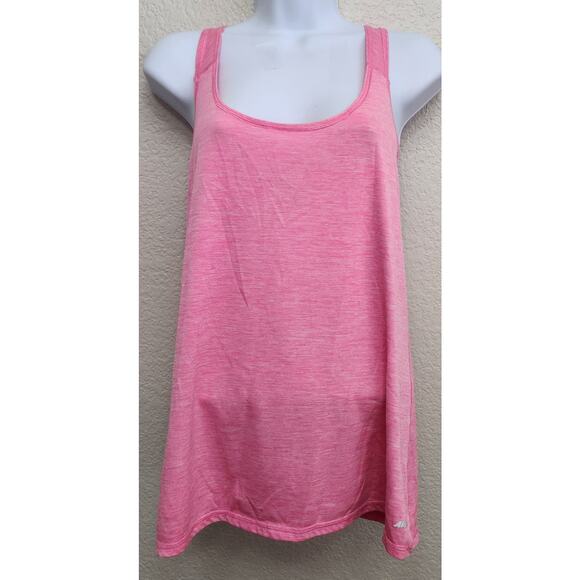 Avia Pink Racerback Sleeveless Round Neck Workout Top Large Lightweight Stretch - Picture 1 of 4